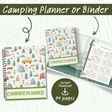 Load image into Gallery viewer, Camping Planner - Colorful