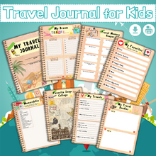 Load image into Gallery viewer, Travel Journal for Kids
