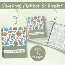 Load image into Gallery viewer, Camping Planner - Green