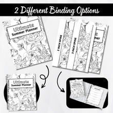 Load image into Gallery viewer, Ultimate Summer Planner - Black and White