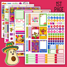 Load image into Gallery viewer, Cinco de Mayo Planner Stickers