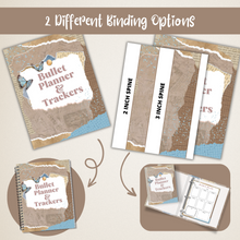 Load image into Gallery viewer, Blue Bullet Planner And Trackers