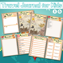 Load image into Gallery viewer, Travel Journal for Kids
