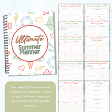 Load image into Gallery viewer, Colorful Ultimate Summer Planner