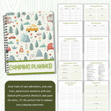 Load image into Gallery viewer, Camping Planner - Colorful
