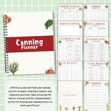 Load image into Gallery viewer, Canning Planner - Red