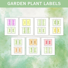 Load image into Gallery viewer, Small Garden Plant Labels