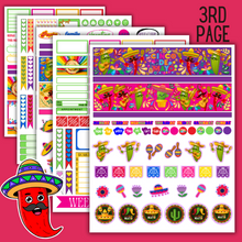 Load image into Gallery viewer, Cinco de Mayo Planner Stickers