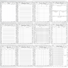 Load image into Gallery viewer, Pain Management Tracker and Journal - Black and White