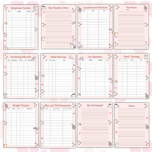 Load image into Gallery viewer, Cat Care Planner - Pink