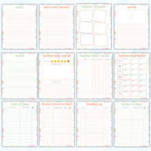 Load image into Gallery viewer, Colorful Ultimate Summer Planner