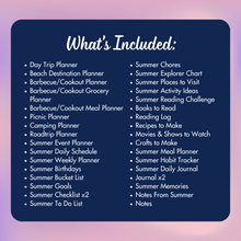 Load image into Gallery viewer, Ultimate Summer Planner - Purple