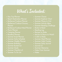 Load image into Gallery viewer, Colorful Ultimate Summer Planner