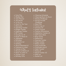 Load image into Gallery viewer, Blue Bullet Planner And Trackers