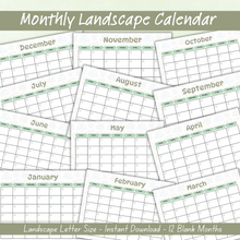 Load image into Gallery viewer, Camping Planner - Green