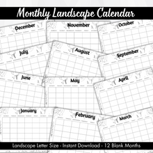 Load image into Gallery viewer, Ultimate Summer Planner - Black and White