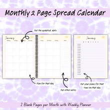 Load image into Gallery viewer, Pain Management Tracker and Journal - Purple Gingham Pattern
