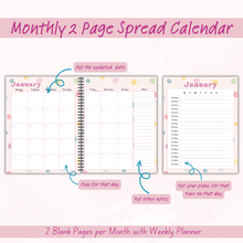 Load image into Gallery viewer, Pain Management Tracking and Journal - Polka Dot Pattern