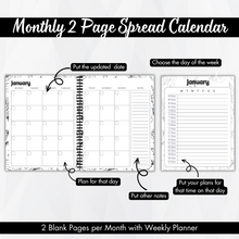Load image into Gallery viewer, Ultimate Summer Planner - Black and White