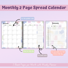 Load image into Gallery viewer, Pastel Cat Care Planner