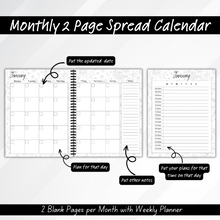 Load image into Gallery viewer, Pain Management Tracker and Journal - Black and White