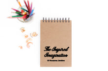 Load image into Gallery viewer, The Inspired Imagination Personalized Art Sketch Pad With Colored Pencil Set