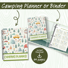 Load image into Gallery viewer, Camping Planner - Colorful
