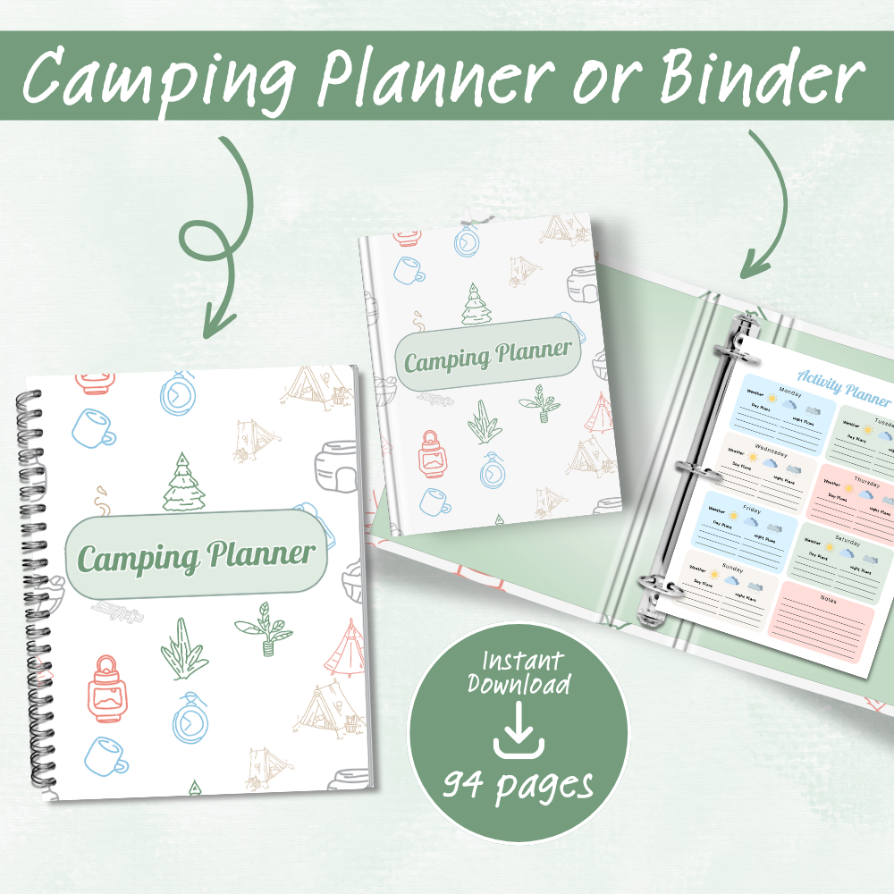 Camping Planner - Pastel