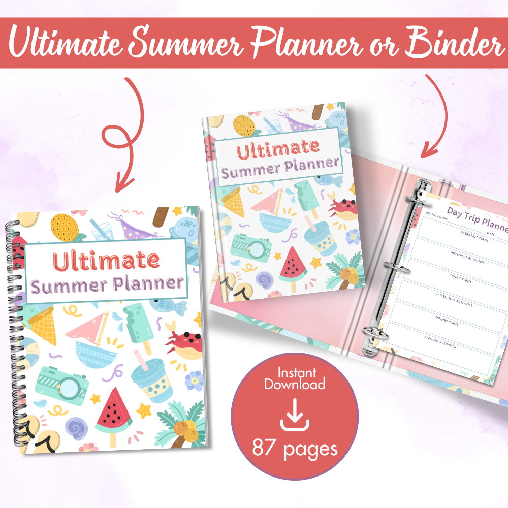 Pastel Ultimate Summer Planner