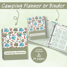 Load image into Gallery viewer, Camping Planner - Green
