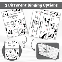 Load image into Gallery viewer, Dog Care Planner - Black and White
