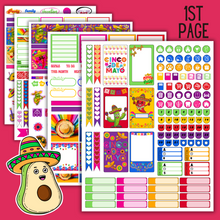 Load image into Gallery viewer, Cinco de Mayo Planner Stickers
