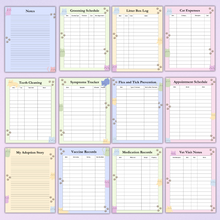 Load image into Gallery viewer, Pastel Cat Care Planner
