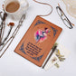 Vegan Leather Cover Journal - Ballerina Girl